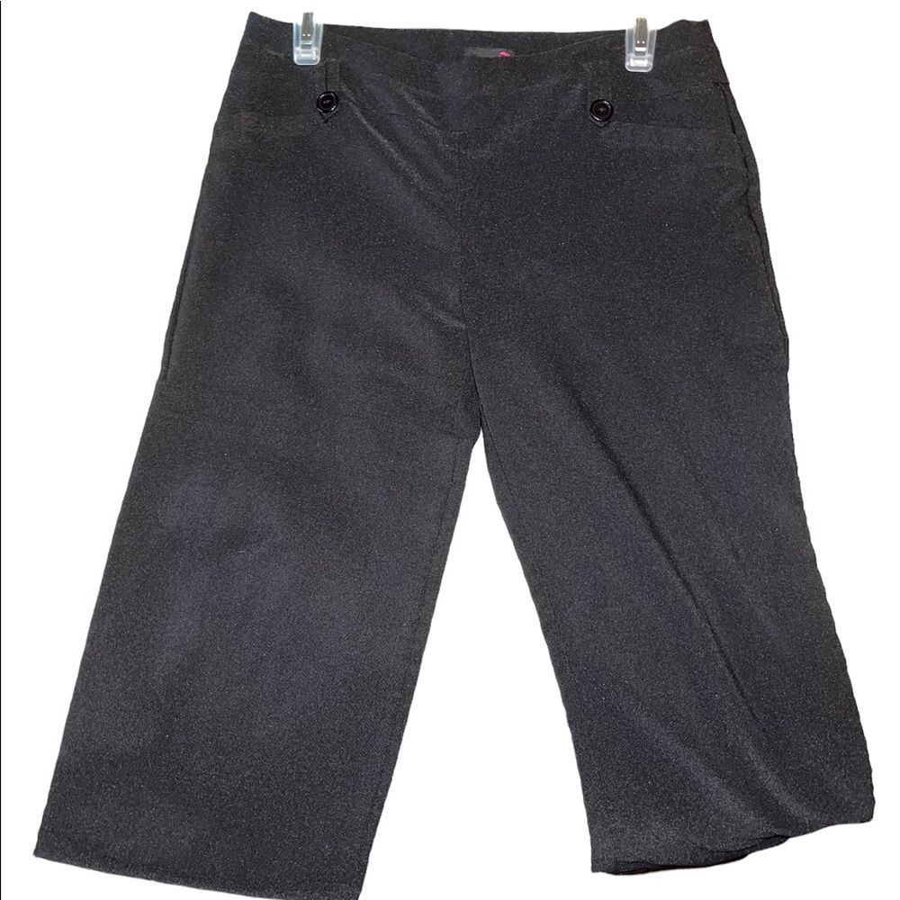 FLIRTATIOUS brand Black bootcut dress pant size juniors 9